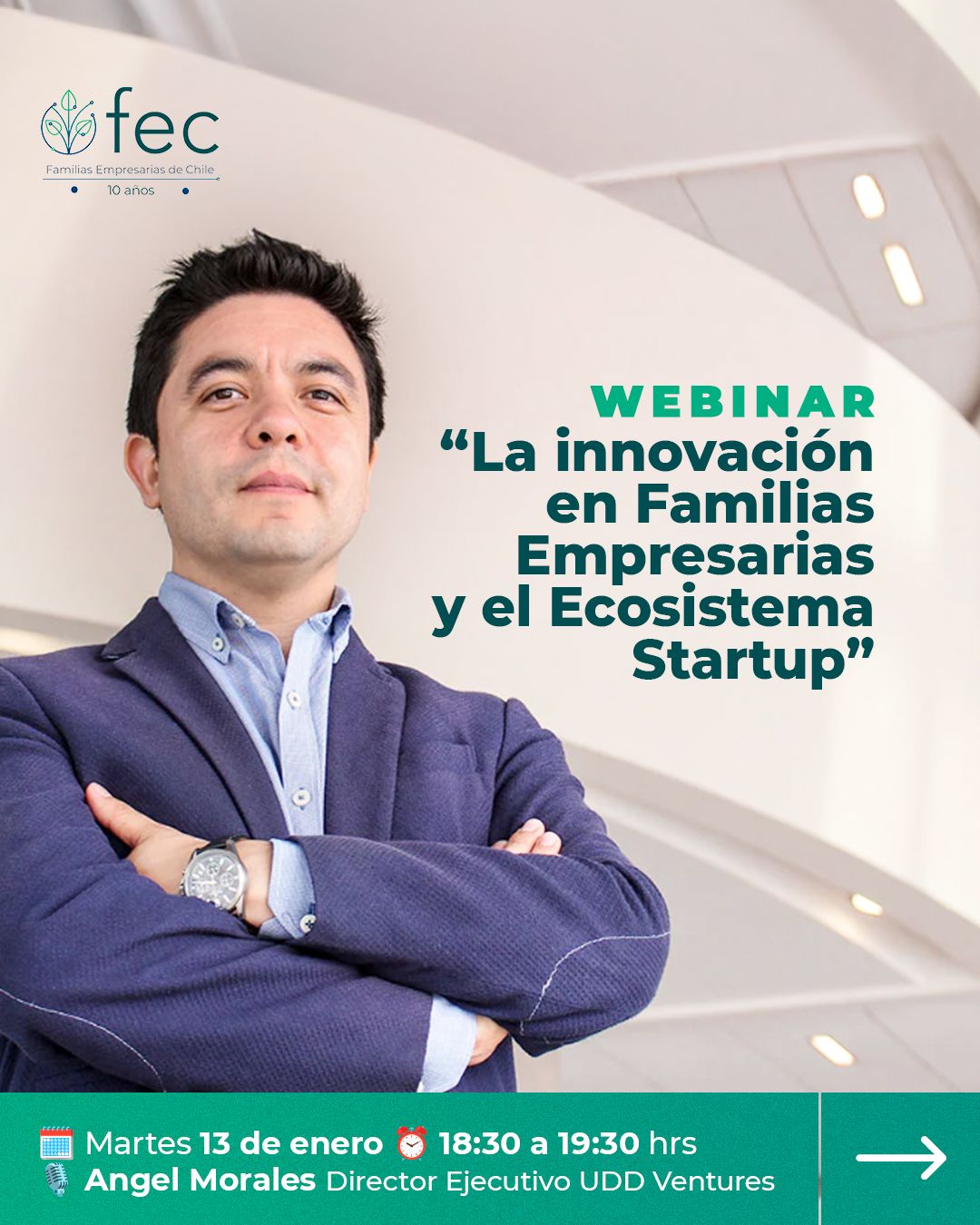 Webinar FEC: Innovación y startups: crear valor sin perder identidad