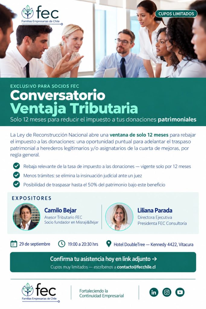 Webinar Conversatorio Ventaja Tributaria con Camilo Bejar
