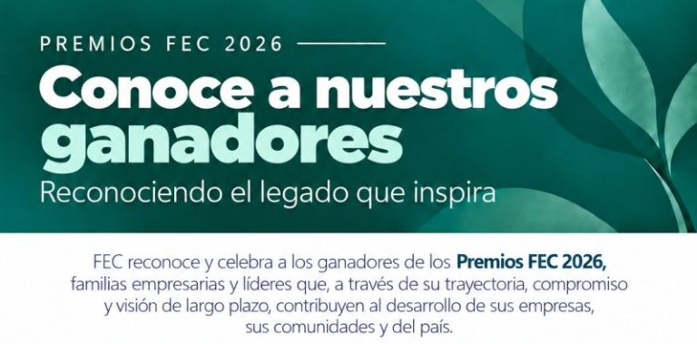 ¡Conoce a los ganadores de los Premios FEC 2026!