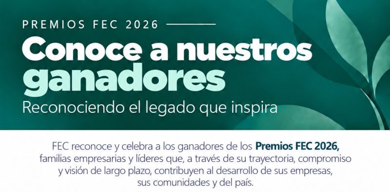 ¡Conoce a los ganadores de los Premios FEC 2026!