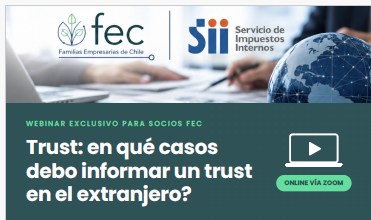 Webinar SII – “Trust en el extranjero”